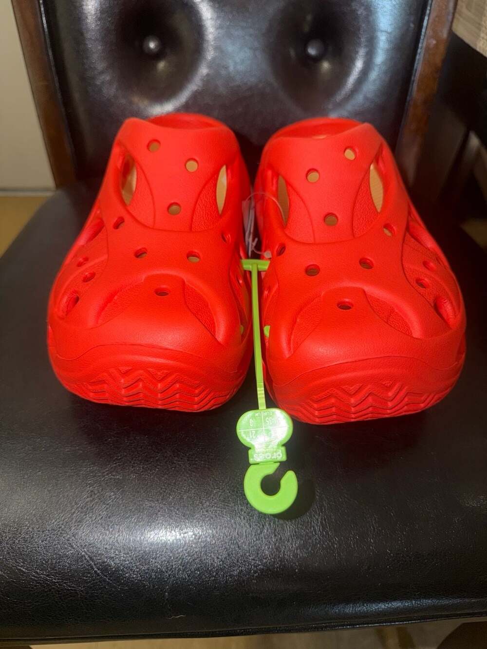 Crocs Women's Caged Clog in Red